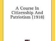 a course in citizenship and patriotism